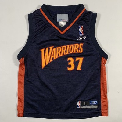 VTG Reebok Golden State Warriors Nick Van Exel #37 Jersey Kids Large 7
