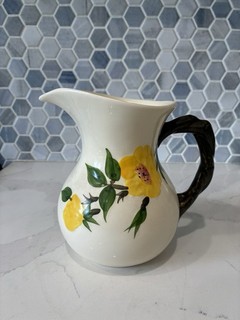 Rare Vintage Franciscan Meadow Rose Pitcher