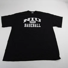 NIU Huskies adidas Short Sleeve Shirt Men's Black New