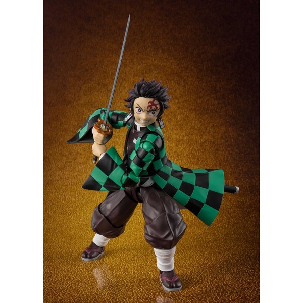 S.H. Figuarts Tanjiro Kamado Figur - Final Battle Demon Slayer Kimetsu No Yaiba-image