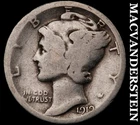 1919 Silver Mercury Dime - Scarce  Better Date  No Reserve  #i1593