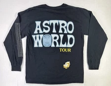 Travis Scott Astroworld Tour Long Sleeve Shirt Mens Medium Wish You Were Here