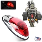 Motorcycle Rear Brake DRL Tail Light For Yamaha Road Star XV1700A XV1600A V Star