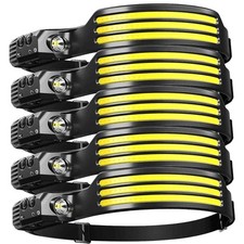 Rechargeable Headlamp Super Bright LED Head Light Forehead Flashlight USA