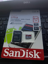 SanDisk 64 GB Ultra® microSDXC 120MB/s A1 Class 10 UHS-I