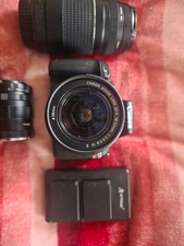 Canon EOS Rebel T3, Digital SLR - Black 18-55mm Lens  with Extras A-2234 