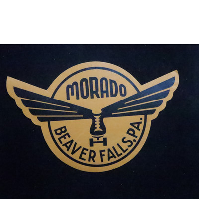 Beaver Falls Pennsylvania Morado 1940s Vintage Roller Skating Rink Sticker Label