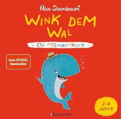 Wink dem Wal - Ein Mitmachbuch zum Schütteln, Schaukeln, Pusten, Klopfen und ...