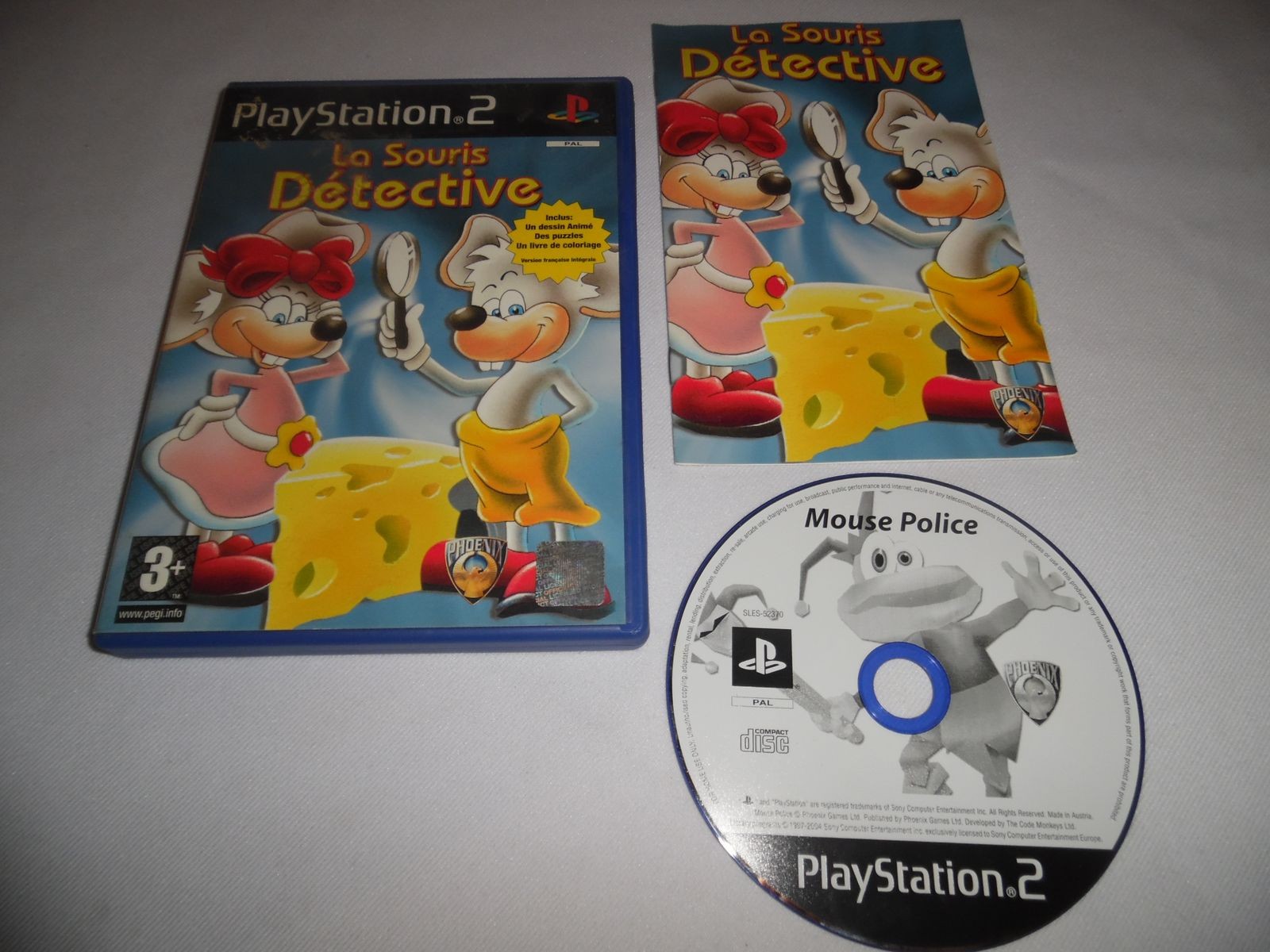 Jeu Playstation 2 - La Souris Détective - PS2