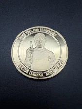 Star Trek 2016 Doctor Leonard “Bones” McCoy 50th Anniversary Gold Coin RARE! CBS
