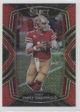 2020 Panini Select Club Level Red Mojo Prizm 19/49 Jimmy Garoppolo #218 0jk3