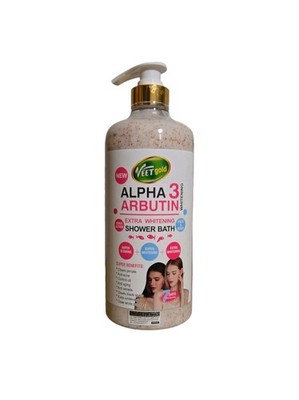 Veet gold Alpha Arbutin 3 face Body shower bath 1000ml