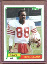 1981 TOPPS FREDDIE SOLOMON   #148 (NM-NM/MT )