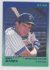 1989 Star Winston-Salem Spirits John Jensen #10 0b3 1989 Star Winston-Salem Spirits John Jensen #10 0b3