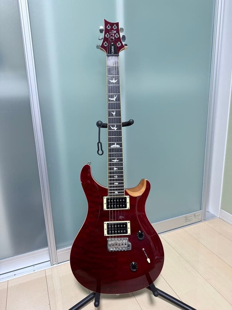 【PRS】SECUSTOM 24 QM LTD CUSTOM QM LTD PRS SE Custom 24 QM LTD Black Cherry W/gig bag Electric Guitar