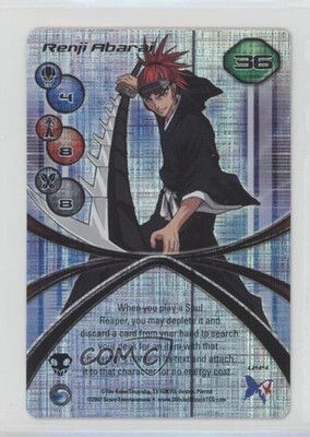 2007 Bleach TCG: Soul Society Renji Abarai (Foil) #U44