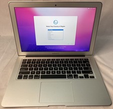 2017 Apple MacBook Air A1466 13" i5-5350U 1.80GHz 8GB RAM 121GB SSD MQD32LL/A