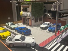 Initial D Tofu Shop Diorama Highly Detailed Display Fujiwara Tofu 1/64 scale
