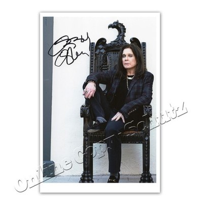 Ozzy Osbourne °   22.07.2025  R.I.P. -  Autogrammfoto  / Autograph [K10]