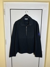 Stone Island Vintage 2001 Half Zip Hidden Pockets Sweatshirt Men's Size XL