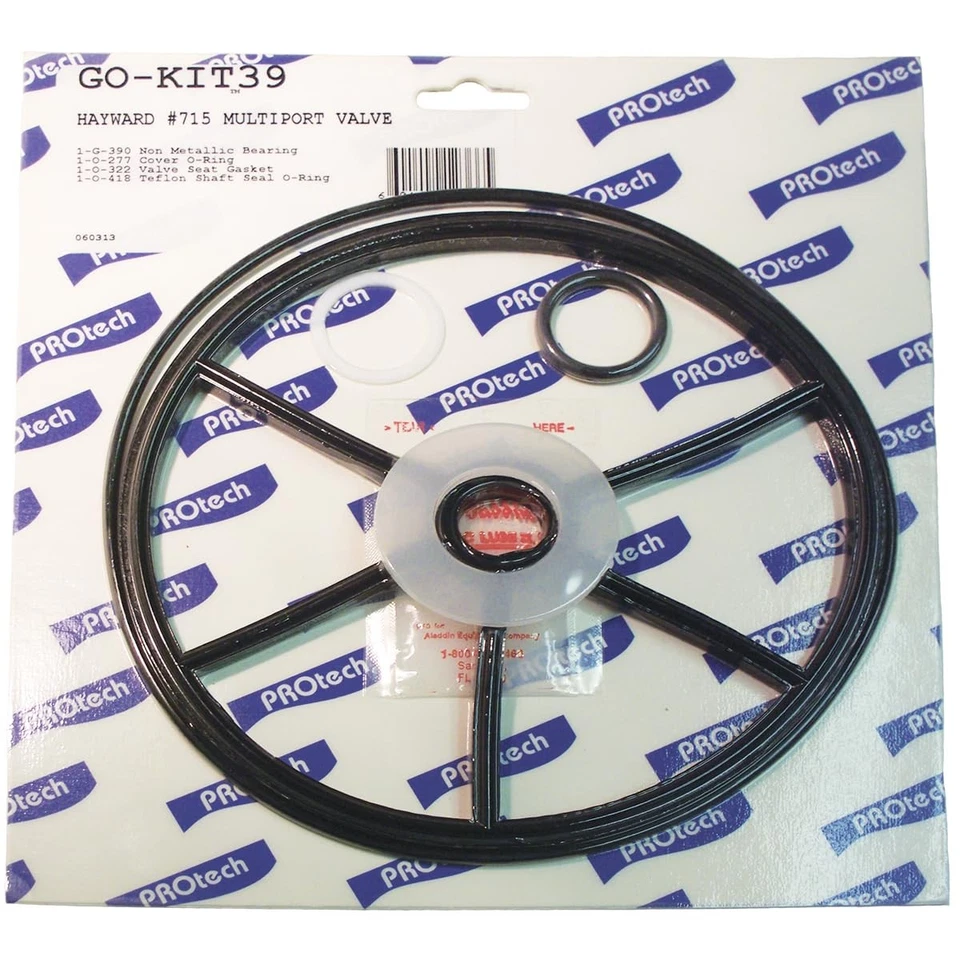 Hayward 715M V Gasket O Ring Kit Go Kit 39 with Magic Lube Sealant Lubricant - Image 2 of 2