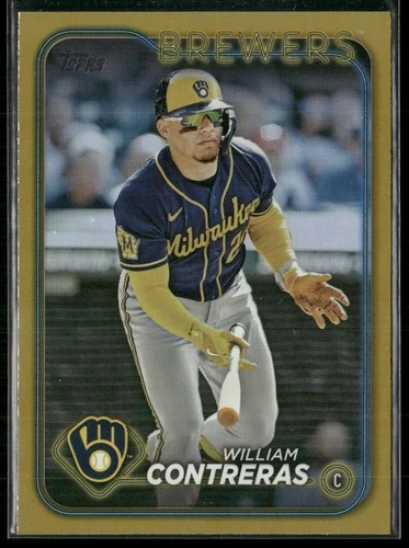 William Contreras 2024 Topps William Contreras #61 Gold