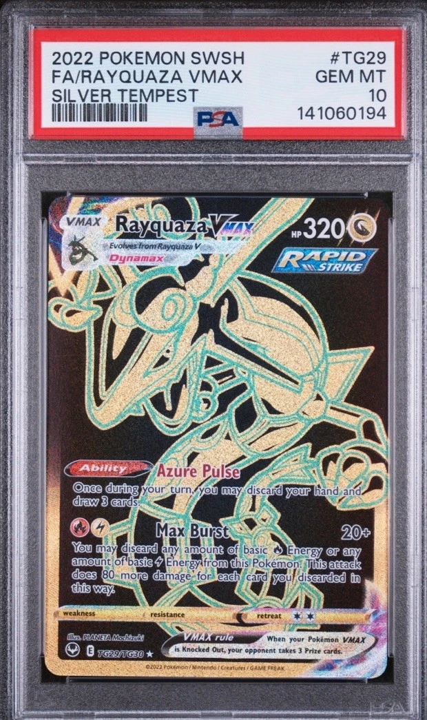 Pokmon Rayquaza Grade 10 Pokmon TCG Individual Collectible Card Game Cards  for sale | eBay