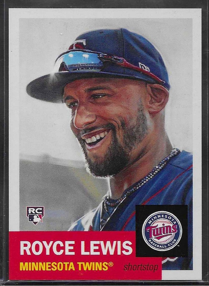 2022 TOPPS LIVING SET # 527 ROYCE LEWIS Rookie Minnesota Twins 2,339 Printed