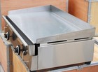 28.94x16.14 in LPG Gas Countertop Flat Top Griddle Stainless Steel Griddle Grill