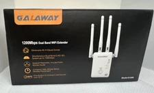 Galaway 1200Mbps Dual Band WiFi Extender. 2.4G+5G, Support Repeater. Model: G120