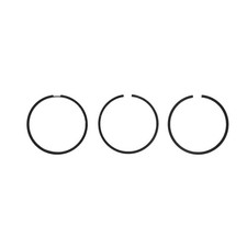 Piston rings 0.50 Fits Kubota, 1G790-21053 V2203, V2203-M-DI, (For 1 Piston)