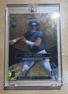 2026 Wild Card 5 Card Draw Stacked Deck Black Tie Edition - JALEN HURTS 1/1