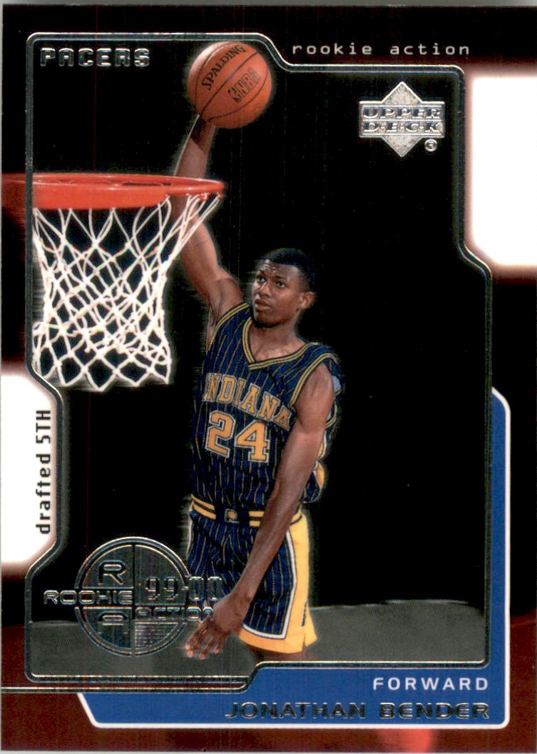 2000-01 Upper Deck Jonathan Bender Indiana Pacers #70