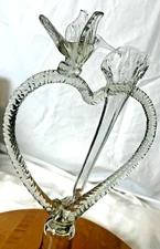 Beautiful Hummingbird Bud Vase/ Cake topper