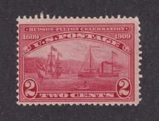 MATT'S STAMPS SCOTT #372 HUDSON-FULTON 2-CENT 1909 COMMEMORATIVE ISSUE MNH CV$42