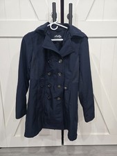 sebby collection jacket.  Size medium.  Navy ...