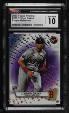 2023 Topps Pristine Purple Refractor 93/99 Triston Casas CGC 10 Gem Mint ki6