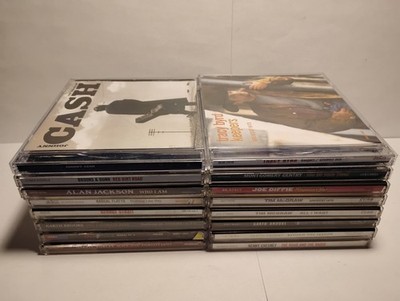 Country Music CD Lot of 16 Garth, Brooks, Johnny Cash, Tim McGraw & More. 