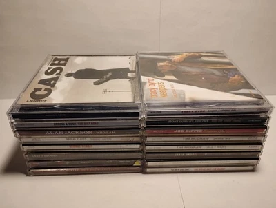Country Music CD Lot of 16 Garth, Brooks, Johnny Cash, Tim McGraw & More. - Image 1 of 4