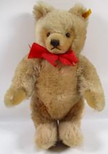 Vintage Steiff Growler Teddy Bear 0201/41 15" Blonde Mohair W/Tags W. Germany