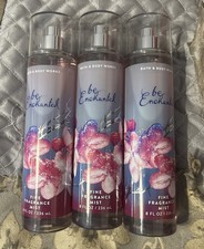 3 Bath  Body Works BE ENCHANTED Fine Fragrance Mist Spray 8oz NEW
