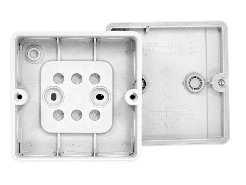 Kabelabzweigkasten DE 9340 Abzweigdose IP55 Abzweigkasten Hensel 2712 - Bild 3 von 3