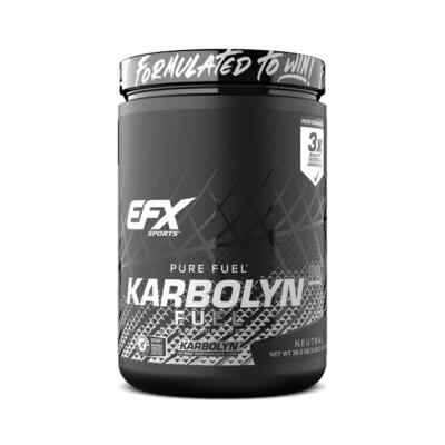 EFX Sports Karbolyn Fuel Neutral 1000g / 20 serv 01/28 + Samples