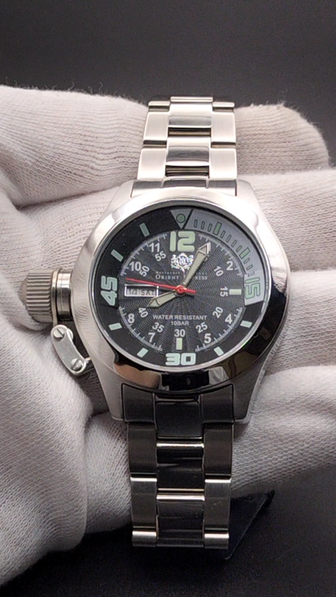 Rare Right Crown Mint Condition ORIENT EXPRESS Quartz OA-8036