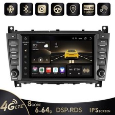 F&uuml;r Mercedes Benz CLK W209 C209 Carplay 6+64G Android 12 Autoradio 8" Navi GPS