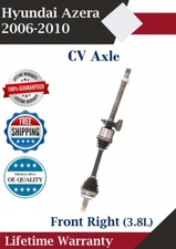 New OE Front Right CV Axle For 2006-2010 Hyundai Azera 3.8L Lifetime Warranty