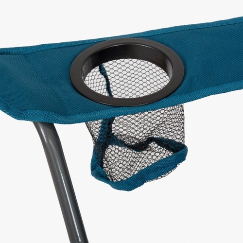 Highlander Folding Chair Edinburgh Camping Caravan Festival CHAIR Marine Blue - Picture 4 of 8