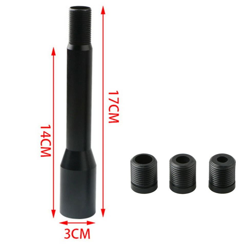 Alavanca de câmbio manual para carro liga de alumínio reta estendida - Imagem 2 de 4