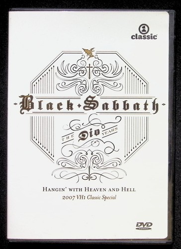 BLACK SABBATH HANGIN' WITH HEAVEN AND HELL DIO YEARS DVD 2007 VH1 Classic Specia
