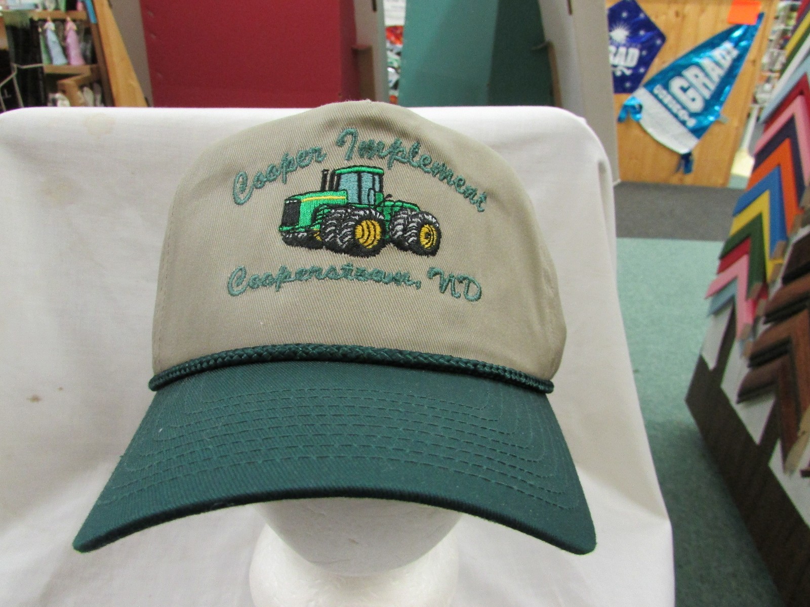 Trucker Hat Baseball COOPER IMPLEMENT Cool Style Snapback Retro